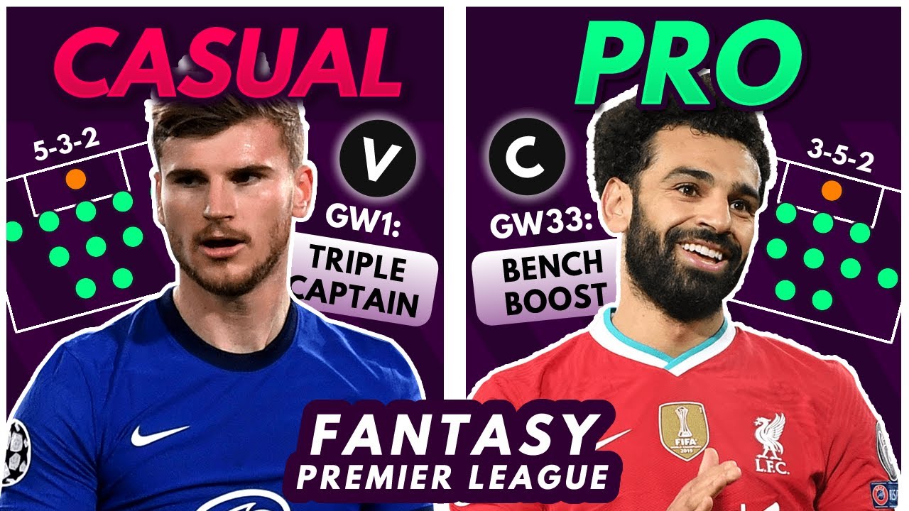 FPL CASUAL VS PRO?! | Expert Tips and Strategy Comparison for Fantasy Premier League 2021/22