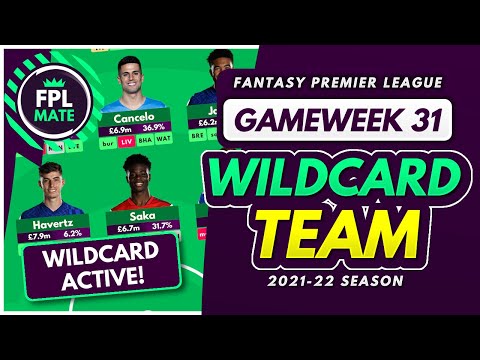 FPL GW31 BEST WILDCARD STRATEGY | Wildcard Template for Gameweek 31 Fantasy Premier League 2021-22
