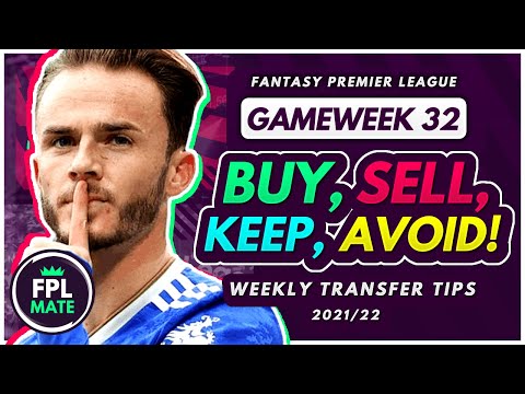 FPL GW32 TRANSFER TIPS! | Buy, Sell, Keep & Avoid for Gameweek 32 Fantasy Premier League 2021-22