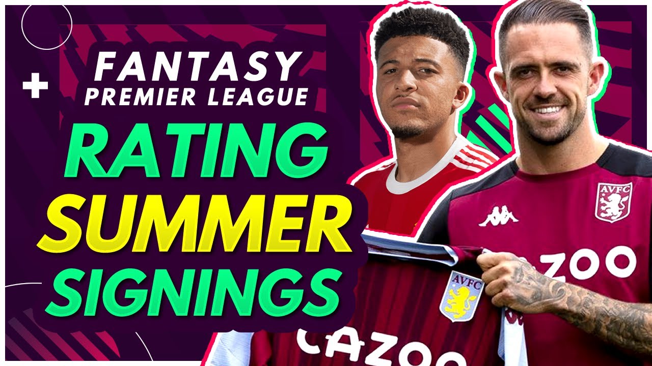 FPL 2020/21: RATING SUMMER SIGNINGS FOR FPL! | New Fantasy Premier League Players Tier List