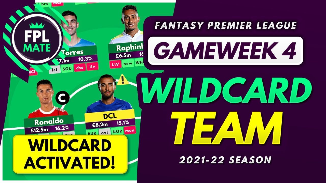 FPL GW4 WILDCARD DRAFT | Wildcard Template Strategy for Gameweek 4 Fantasy Premier League 2021-22