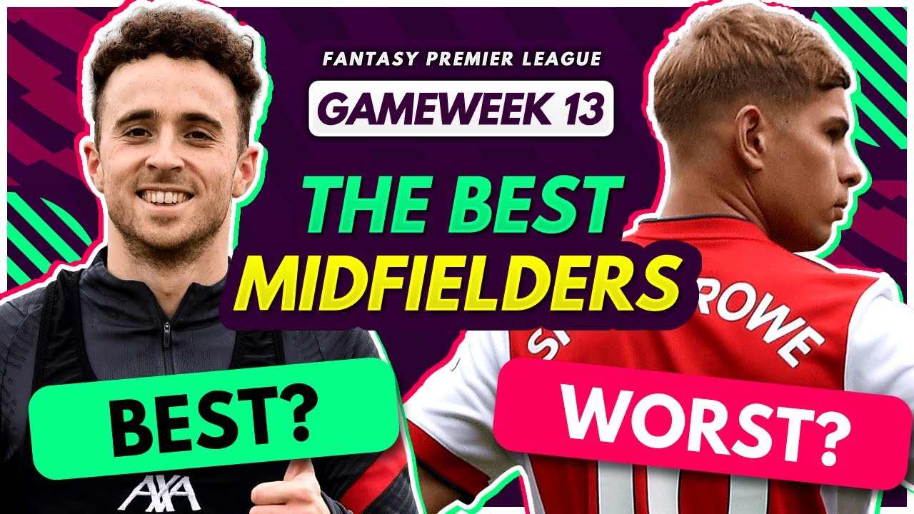 FPL GAMEWEEK 13 BEST MIDFIELDERS! | Which Midfielder is Best? Fantasy Premier League 2021-22