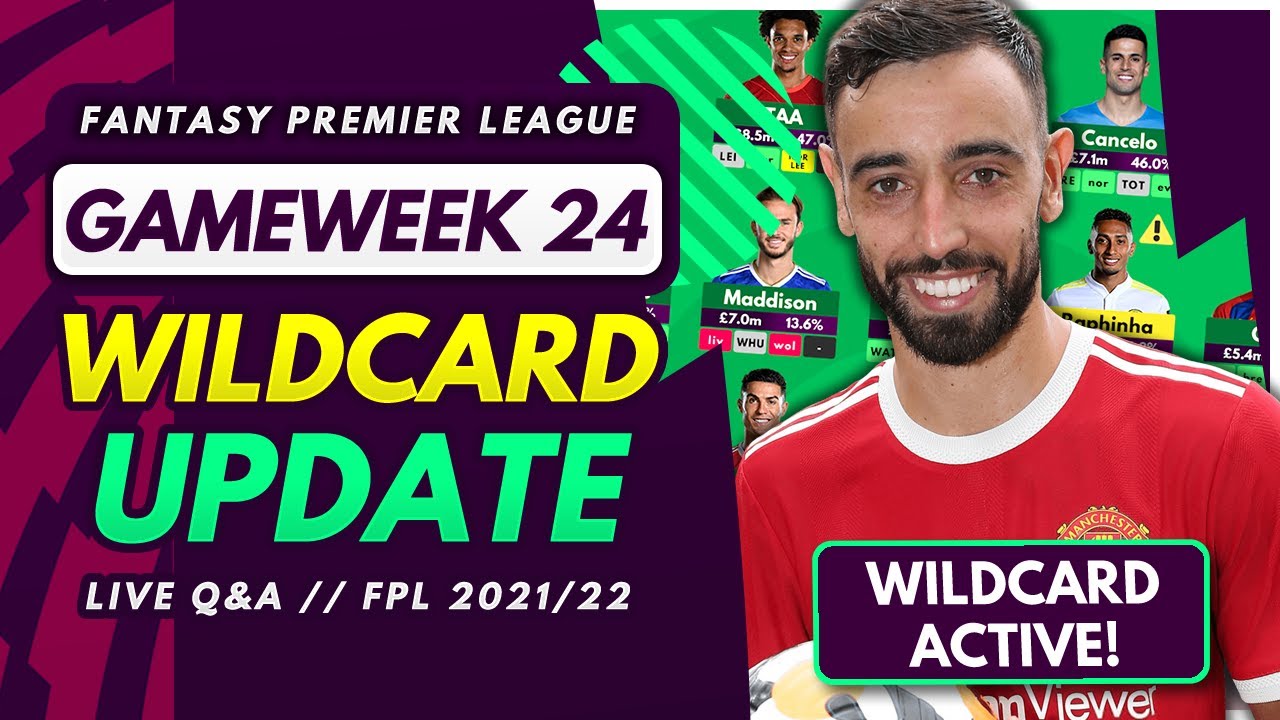 FPL GW24 WILDCARD UPDATE – LIVE Wildcard Tinkering for Gameweek 24! | Fantasy Premier League 2021/22