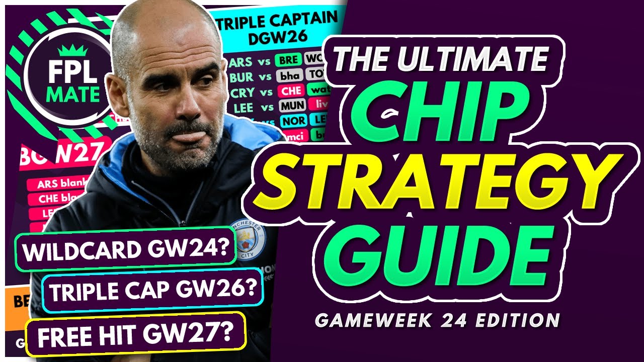 THE ULTIMATE CHIP STRATEGY GUIDE! | GW26-35 Free Hit, Wildcard, Bench Boost Explained | FPL 2021/22