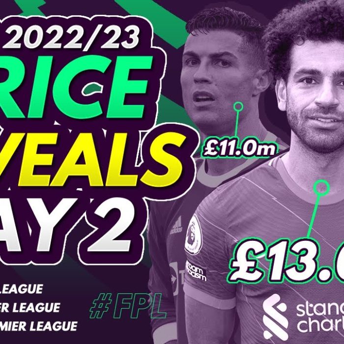 FPL 2022/23 PRICE REVEALS LIVE REACTION DAY 2! | Official Fantasy Premier League Prices