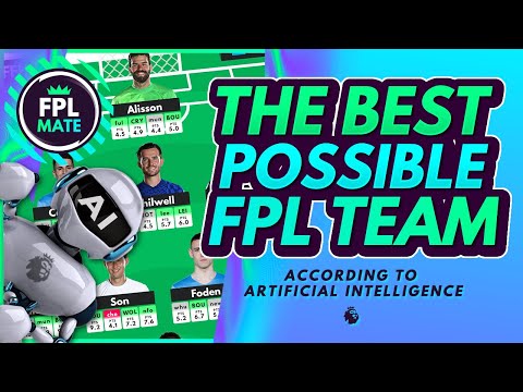 FPL 2022/23 | AI CALCULATES THE BEST POSSIBLE GW1 TEAM! | Perfect Artificial Intelligence Squad