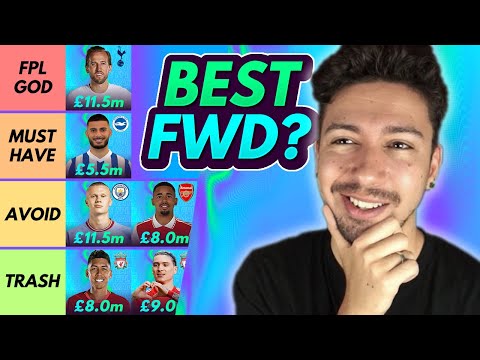 FPL 2022/23 | FORWARDS TIER LIST! | Best Forwards To Put In Your GW1 Fantasy Premier League Squad?