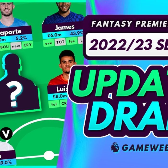 MY UPDATED FPL 2022/23 GW1 TEAM! | Latest Draft for Fantasy Premier League New Season