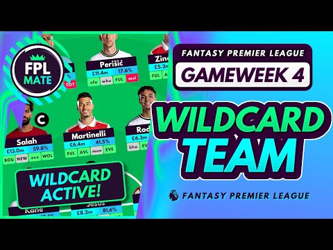 FPL GW4 BEST WILDCARD STRATEGY! | Wildcard Template for Gameweek 4 Fantasy Premier League 2022-23