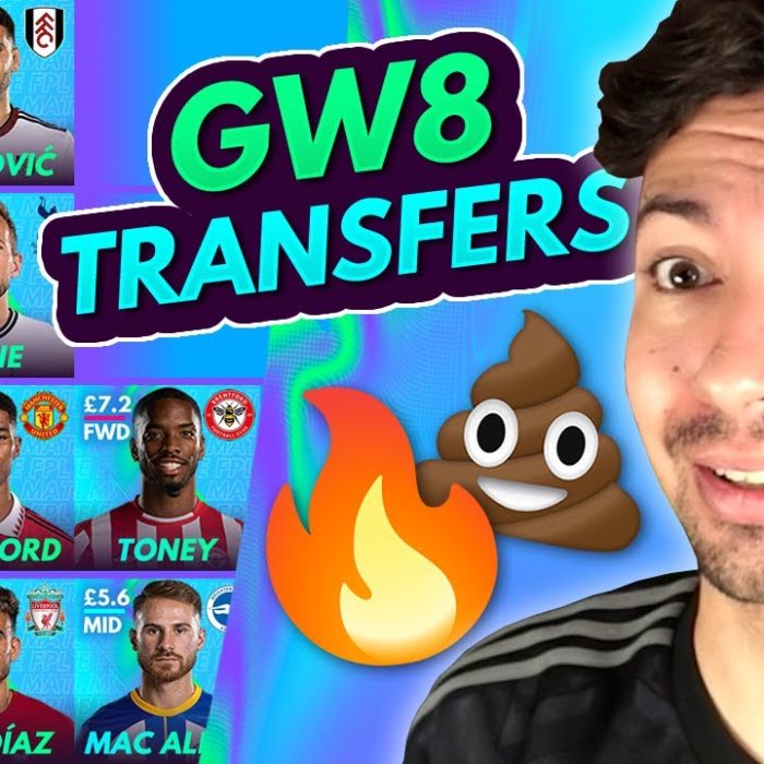 FPL GW8 BEST TRANSFERS! | Transfer Tier List for Gameweek 8 | Fantasy Premier League 2022/23