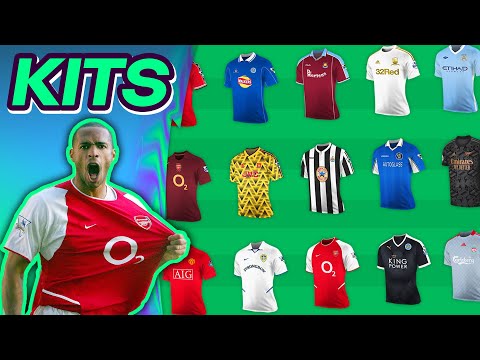 The BEST Premier League Kits Of All-Time | FPL Shirts!
