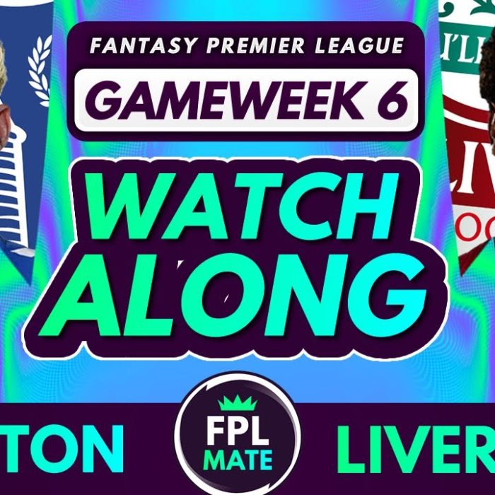 EVERTON vs LIVERPOOL FPL LIVE Watchalong! |  Gameweek 6 Fantasy Premier League