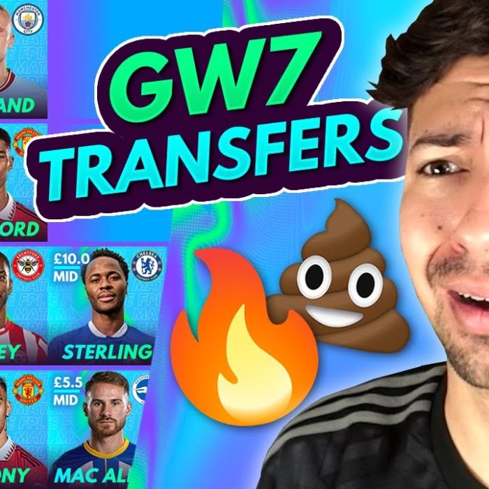 FPL GW7 BEST TRANSFERS! | Transfer Tier List for Gameweek 6 | Fantasy Premier League 2022/23