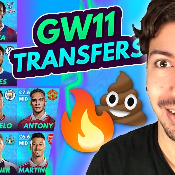 FPL GW11 BEST TRANSFERS! | Transfer Tier List for Gameweek 11 | Fantasy Premier League 2022/23