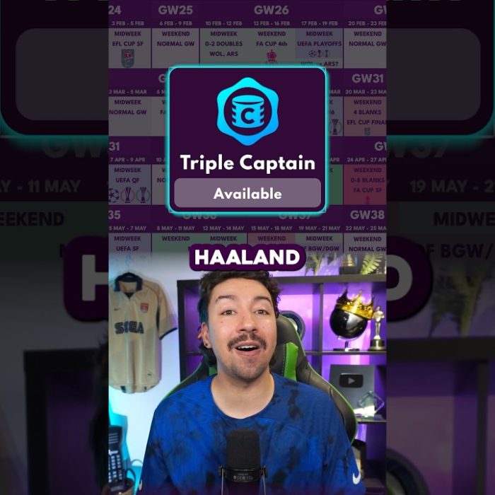 FPL CHIP STRATEGY! 🍟 Double & Blank Gameweeks Confirmed ✅ GW22 Tips #fpl