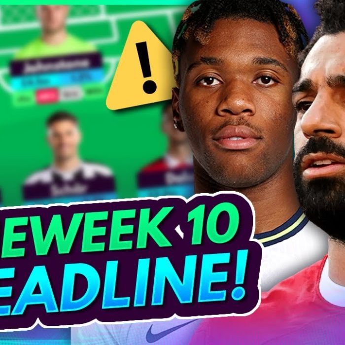 FPL GW10 DEADLINE STREAM! – UDOGIE INJURY NEWS? | Gameweek 10 Fantasy Premier League 2023/24