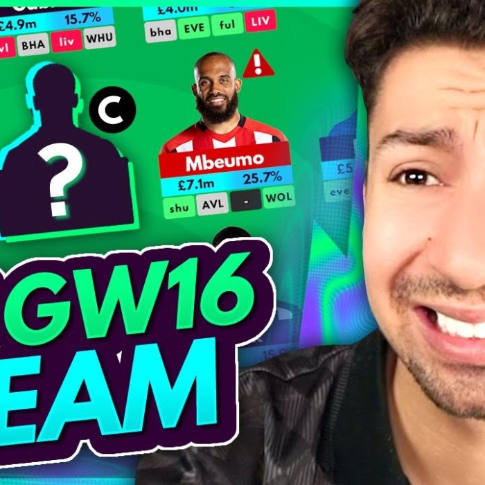 FPL GW16 TEAM SELECTION | Selling Mbeumo! ⚠️ | Gameweek 16 Squad for Fantasy Premier League 2023/24