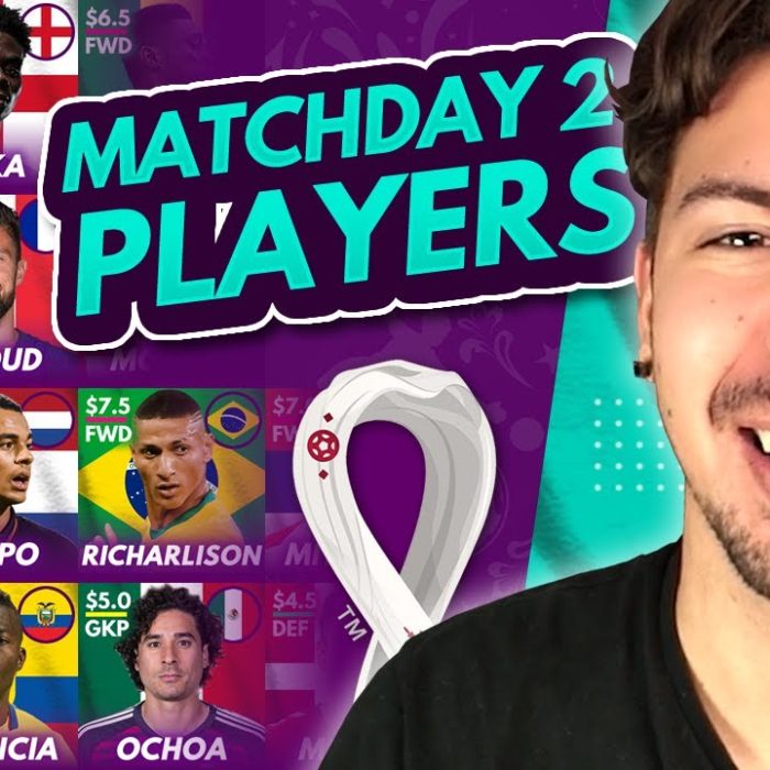 WORLD CUP FANTASY BEST PLAYERS MATCHDAY 2! | World Cup 2022 Fantasy Tier List Team Players for MD2