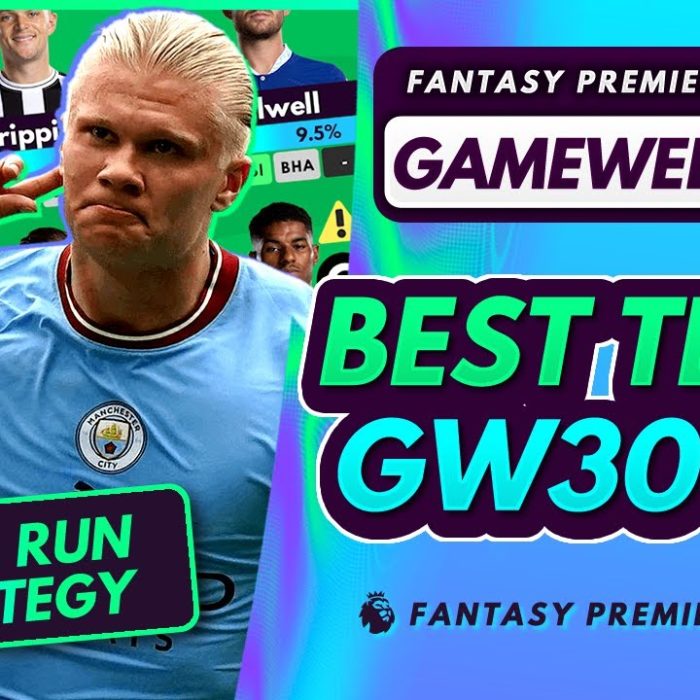FPL GW30-38 PERFECT TEAM! | Best Wildcard And Strategy For The Final Push Gameweek 30