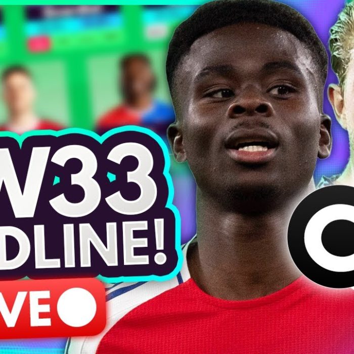 FPL GW33 DEADLINE STREAM ⏰ Finalising the Bench Boost! 🚨 | Gameweek 33 Fantasy Premier League 24/25