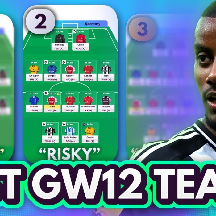 GW12: TOP 10 FPL TEAMS! | Ranking The BEST Wildcard Drafts for Gameweek 12 ⭐ | FPL 2024-25