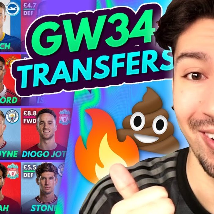 FPL GW34 BEST DOUBLE GW PLAYERS! | Transfer Tier List for Gameweek 34 | Fantasy Premier League