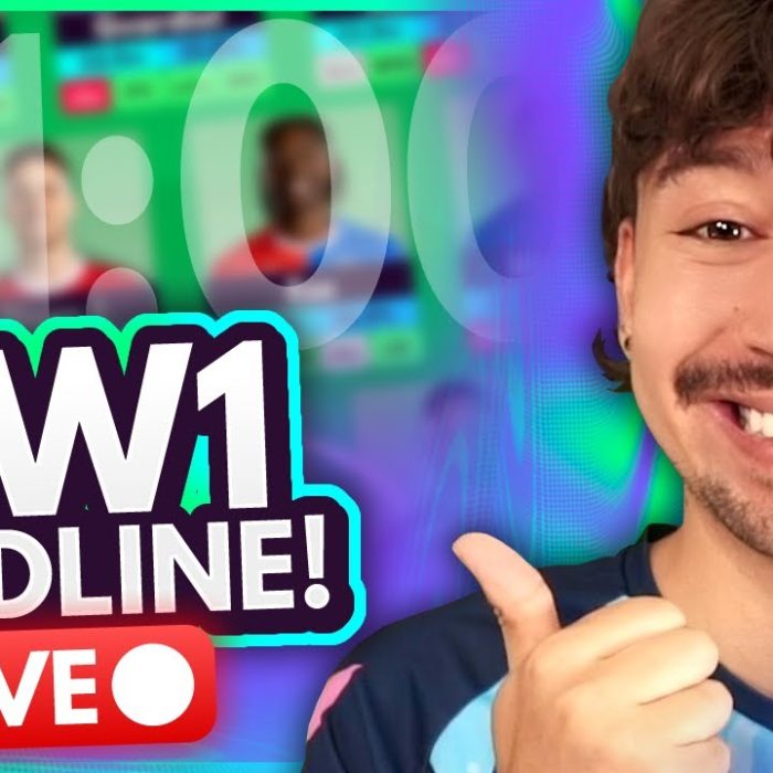 FPL GW1 DEADLINE STREAM ⏰ FINAL TEAM & EARLY TEAM NEWS! 🚨 | Gameweek 1 Fantasy Premier League 24/25