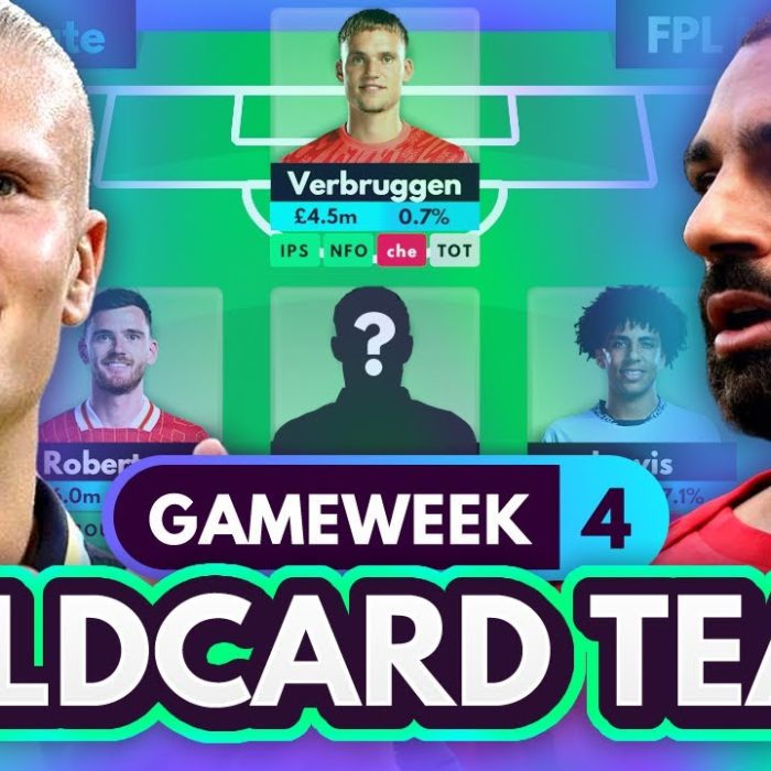 FPL GW4 MY WILDCARD DRAFT! | Salah & Haaland Wildcard Strategy 💥 | Fantasy Premier League 2024/25