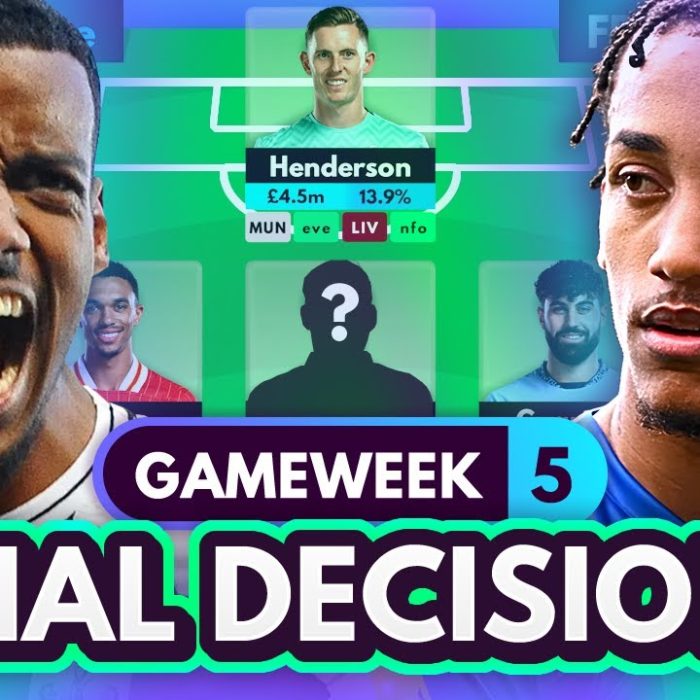 FPL GW5 FINAL DECISIONS! 🚨 Isak, Watkins, João Pedro Injuries & Replacements | Gameweek 5 Roundup