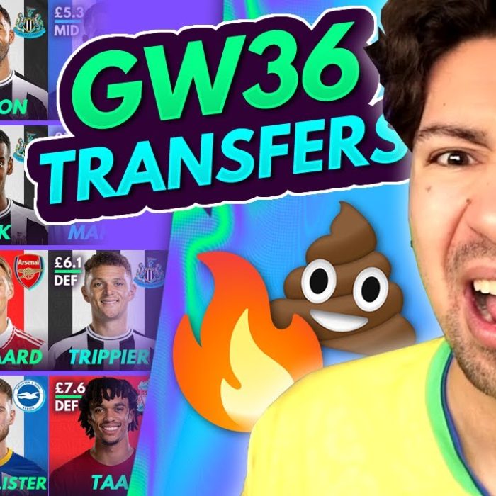FPL GW36 BEST DOUBLE GW PLAYERS! | Transfer Tier List for Gameweek 36 | Fantasy Premier League
