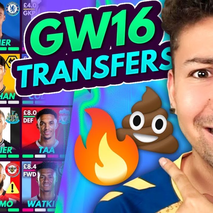 FPL GW16 BEST TRANSFERS! | Transfer Tier List for Gameweek 16 | Fantasy Premier League 2023/24