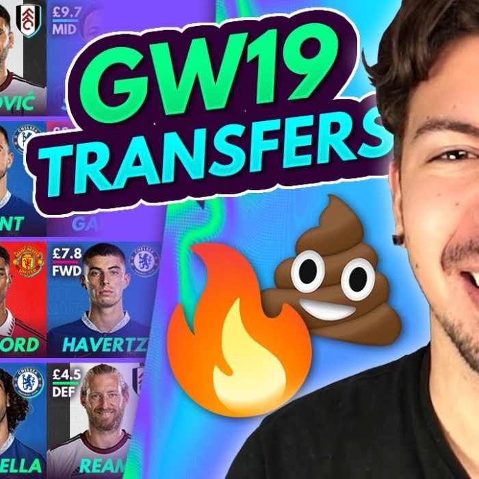 FPL GW19 BEST DOUBLE GW PLAYERS! | Transfer Tier List for Gameweek 19 | Fantasy Premier League