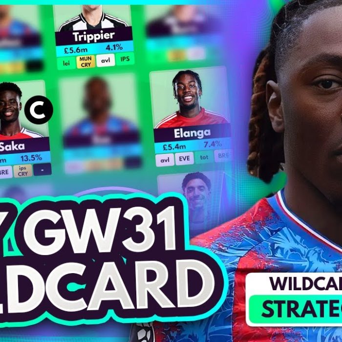 MY FPL GW31 WILDCARD TEAM & FINAL CHIP STRATEGY! 🧠 Gameweek 31  Fantasy Premier League 2024/25