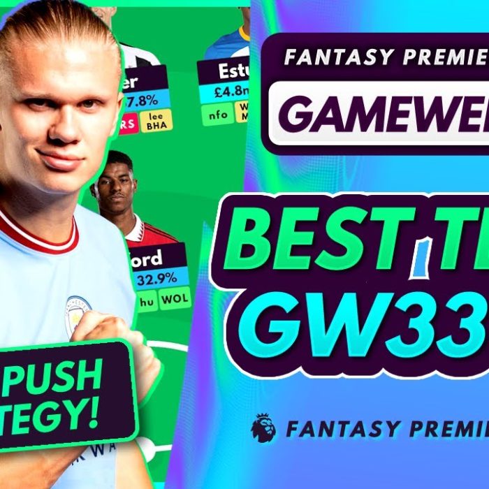 FPL GW33-38 PERFECT TEAM! | Best Wildcard And Strategy For The Final Push Gameweek 33