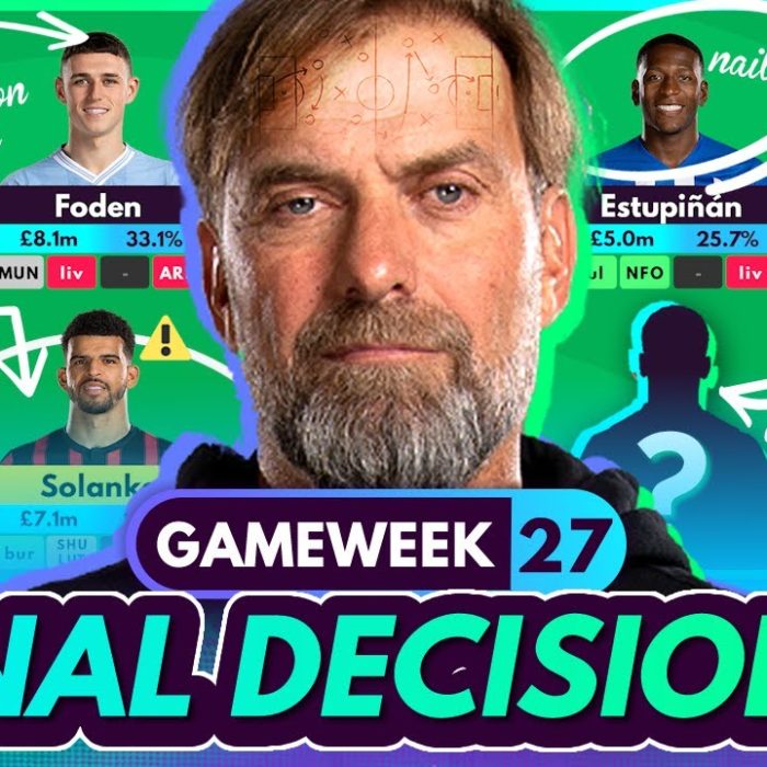FINAL FPL DECISIONS FOR GW27! Solanke & Richarlison Injuries! ⚠️🚨 | Fantasy Premier League 2023-24