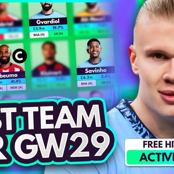 FPL GW29: THE BEST TEAM FOR GW29 & 30! | FREE HIT Team & Transfer Tips ⭐ | Full Squad & Captain