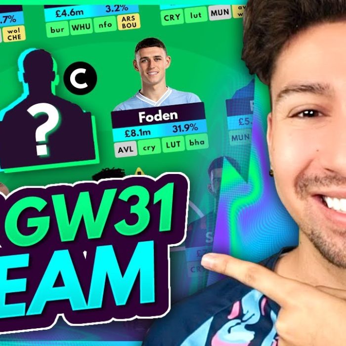 FPL GW31 TEAM SELECTION | New Chip Strategy 📝 | Gameweek 31 Squad – Fantasy Premier League 2023/24