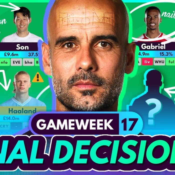 FINAL FPL DECISIONS FOR GW17! Haaland Injury Update & Plan! ⚠️ | Fantasy Premier League 2023-24