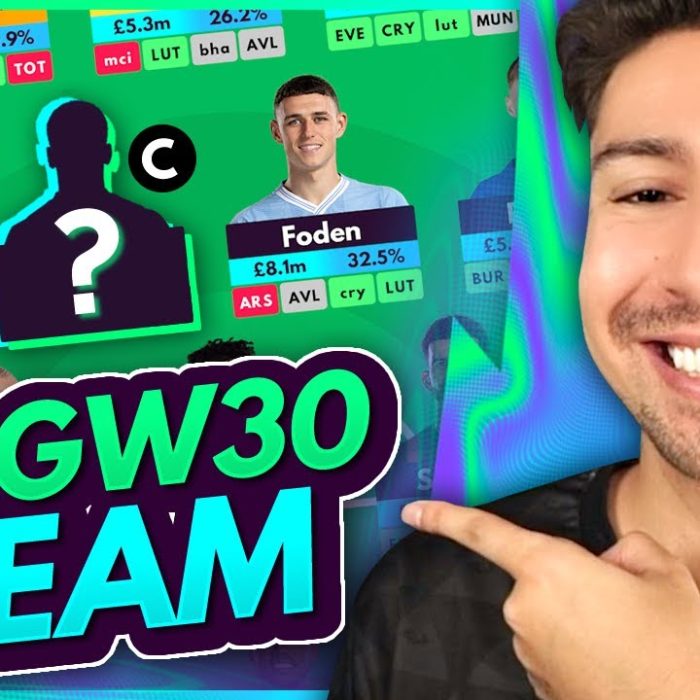 FPL GW30 TEAM SELECTION | My Chip Strategy 📝 | Gameweek 30 Squad – Fantasy Premier League 2023/24