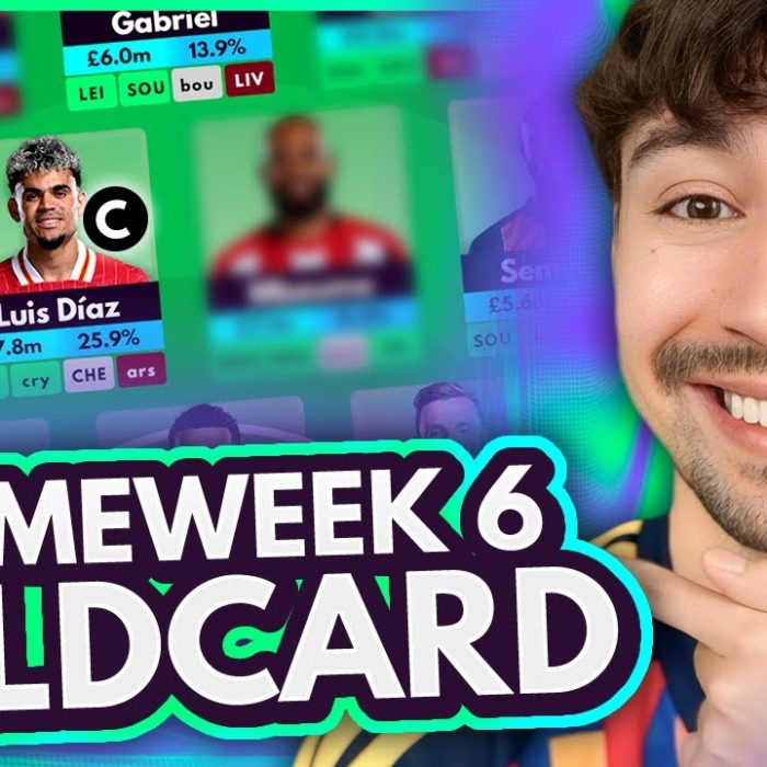 MY FPL GW6 WILDCARD DRAFT! | Triple Arsenal Wildcard Team 💥 | Fantasy Premier League 2024/25