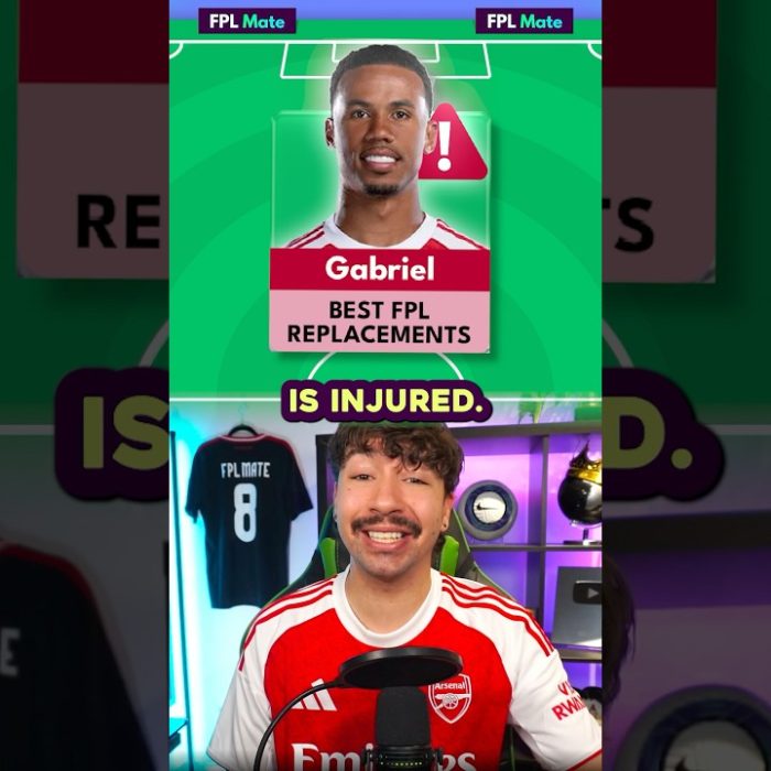 Best Gabriel Injury Replacements for FPL GW12 🛡️ Defender Transfer Tips