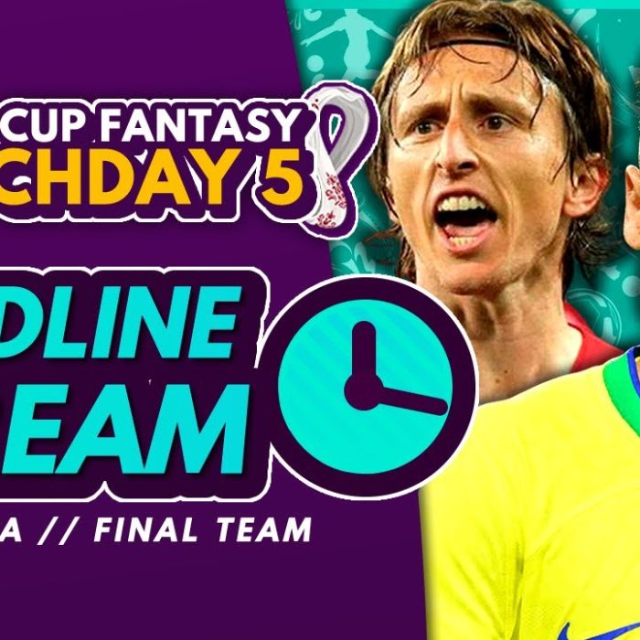 WORLD CUP FANTASY DEADLINE STREAM – MATCHDAY 5! | Live Transfers, Team News and Q&A!