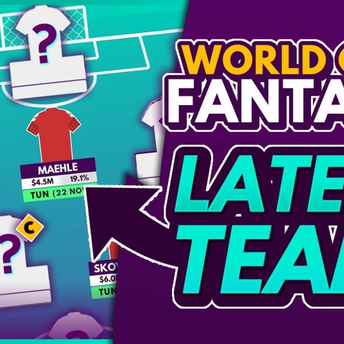 MY UPDATED WORLD CUP FANTASY TEAM! | Matchday 1 World Cup 2022 Fantasy Latest Draft