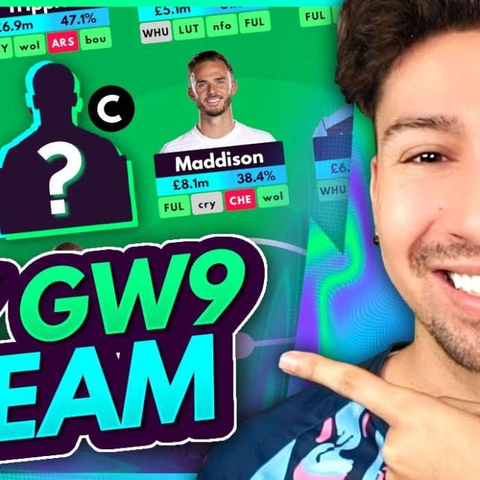 FPL GW9 TEAM SELECTION | 2 FREE TRANSFERS! 🔄 | Gameweek 9 Squad for Fantasy Premier League 2023/24