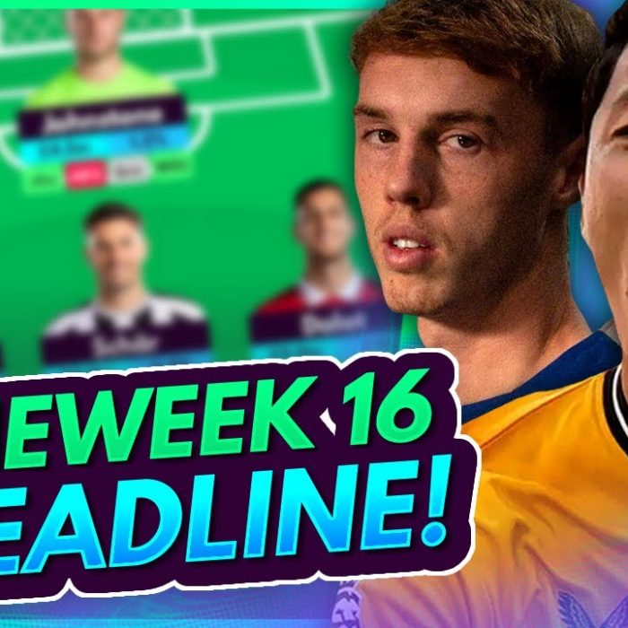 FPL GW16 DEADLINE STREAM! – EARLY TEAM NEWS & INJURIES! | Gameweek 16 Fantasy Premier League 2023/24