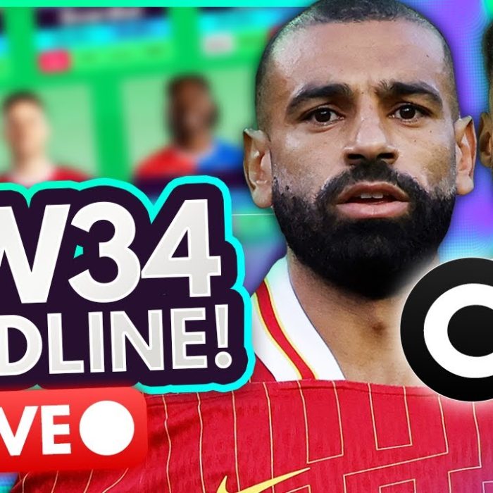 FPL GW34 DEADLINE STREAM ⏰ Final FREE HIT Team! 🚨 | Gameweek 34 Fantasy Premier League 24/25