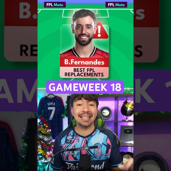 Best Bruno Fernandes Injury Replacements for #FPL GW18 ⚽️ Midfielder Transfer Tips