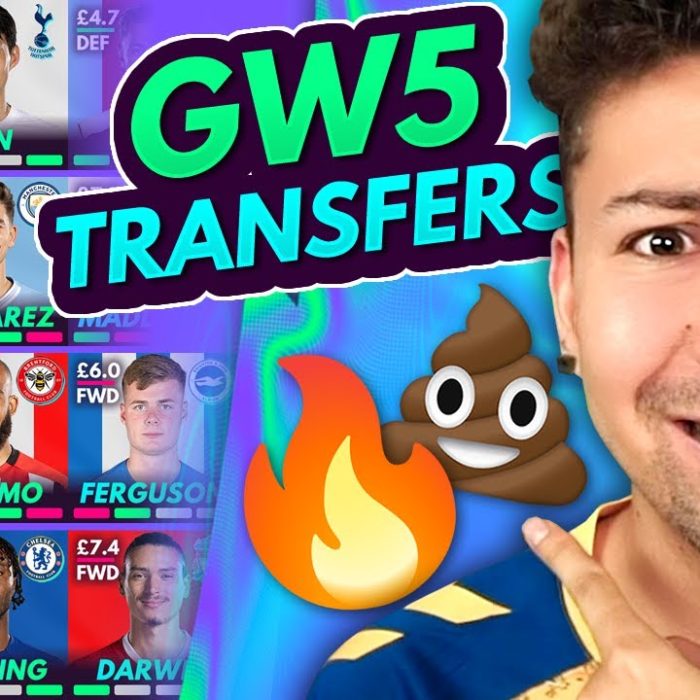 FPL GW5 BEST TRANSFERS! | Transfer Tier List for Gameweek 5 | Fantasy Premier League 2023/24