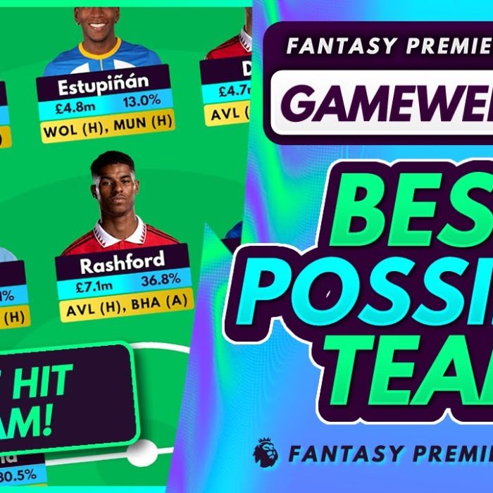 FPL GW34 BEST POSSIBLE TEAM! | Free Hit Template for Double GW 34 Fantasy Premier League 2022-23