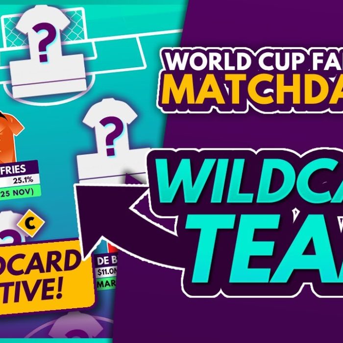 WORLD CUP FANTASY MATCHDAY 2 TEAM! | Matchday 2 Wildcard Squad World Cup 2022 Fantasy Latest Draft